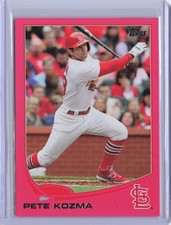 2013 Topps Update #US55 Pete Kozma Pink #/50