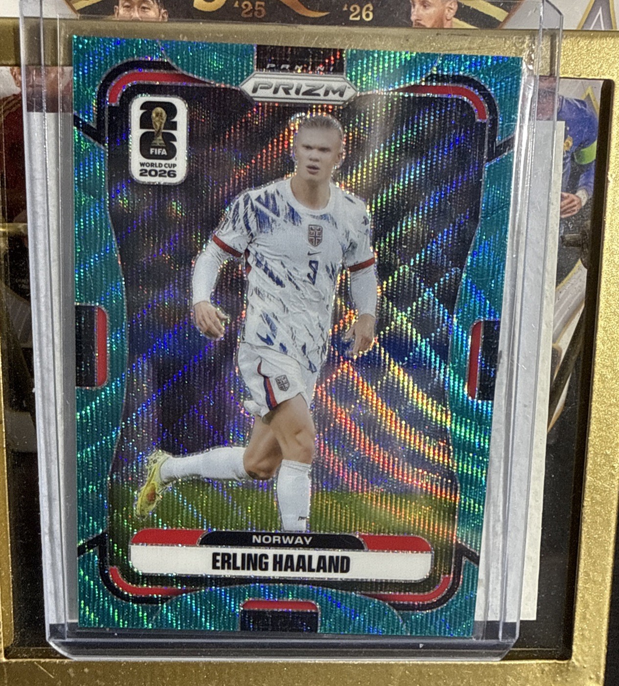 Haaland Teal wave prizm /99