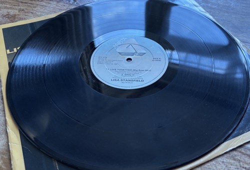LISA STANSFIELD - ALL AROUND THE WORLD/SOMEDAY/LIVE TOGETHER VG+/EX 12" VINYL - Picture 11 of 11