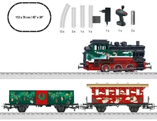 Marklin 29124 Christmas Start Up set mfx loco snow track USA power Pack HO Scale