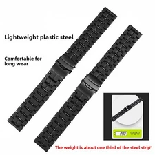 Quality Waterproof Carbon Fiber Extended Watch Strap 23mm for Luminox 3050 3051