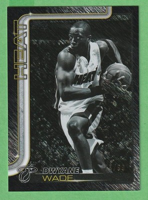 Dwyane Wade - 2025/26 Topps Blackout Parallel /99 Heat