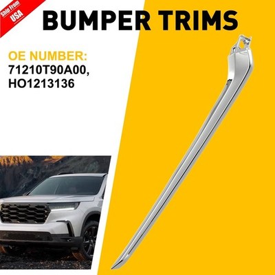 For Honda Pilot 2023 Front Right Bumper Grille Trim Grill Chrome 71210T90A00 US