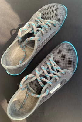 LEGUANO AKTIV anthrazit, blaue Sohle  Barfußschuhe Halbschuhe *wie neu* OVP