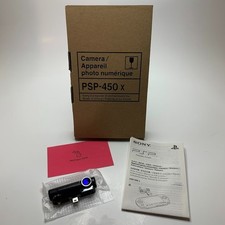 Official Sony PSP 450x Camera With Box and Manual