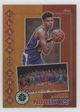 2019-20 NBA Hoops Premium Stock Class of Orange Cameron Johnson #8 Rookie RC 1u6