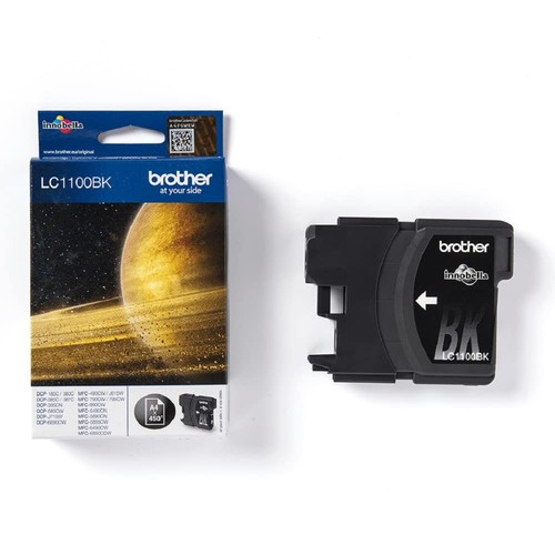 Brother LC1100BK - Black - original - ink cartridge - for Brother DCP-185, 385, - Picture 2 of 4