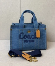 Canvas Cargo Tote 26 Denim Outlet New CR659
