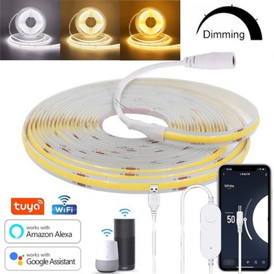 5V COB LED Streifen PIR Bewegungssensor Dimmbar Stripe Leiste Band Lichterkette