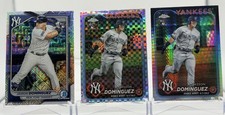2024 Topps Chrome Update Series - Rookie Debut Jasson Dominguez #USC70 X-Fractor