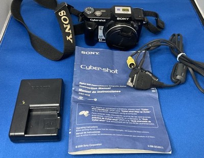 Sony Cyber-shot DSC-H10 8.1MP Digital Camera - Black *GOOD/TESTED W 4gb