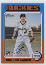 2024 Topps Heritage High Number Real One Auto Connor Kaiser #ROA-CK Auto 2g8