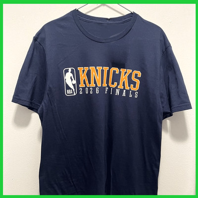 REPRINT - Basketball Knick$ 2026 Finals T-shirt Navy Gildan