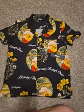 Men's Size Large Button Down Floral Print Civilregime Shirt