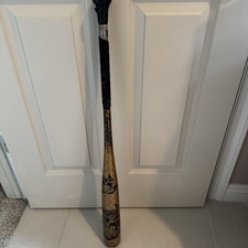 DeMarini Voodoo BBCOR Certified Aluminum Baseball Bat Gold/Black -3 Adult 2023