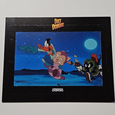 Duck Dodgers Animation CyberCene Cel with Flex N Tuck 2003 Cartoon Network