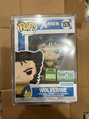 Funko Pop! X-Men Wolverine Classic Unmasked LE 5000 ECCC 2026 Shared New Sealed