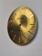 Zifferblatt für Glashütte Uhr Quarz goldfar...