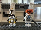 Custom Lego Commander Bly/Lego Captain Von With Blasters
