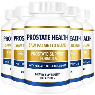 Prostate Health Support Supplement Advanced Herbal Formula Blend - 300 Capsules