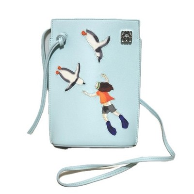 LOEWE × Suna Fujita Penguin Dice Pocket Light Blue Leather New | eBay