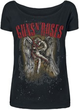 Guns N Roses T-Shirt Damen Sketched Cherub sc...