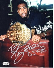 Pastor Troy signed 8x10 Photo Rap Rapper JSA Authentication