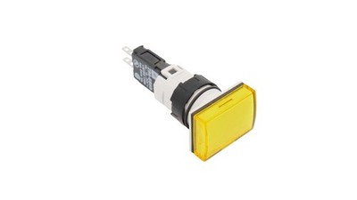 4 Stück Schneider Electric ZB6-EB5B ZB6-DV5 Leuchtmelder gelb 12V-24V