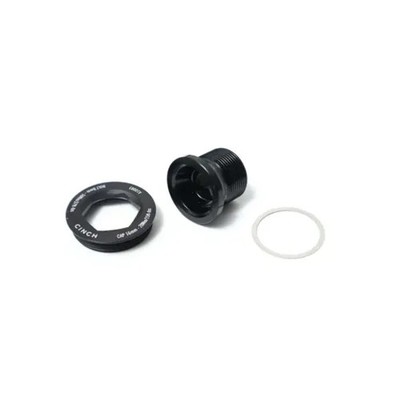 Race Face M18 x 15 mm Cinch Schraube/Abzieher Kappe in schwarz