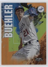 2019 Topps Fire Orange 235/299 Walker Buehler #89 b4d