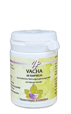 Vacha (Acorus calamus) ayurvedische Kräuterzubereitung 60 Kapseln (Kalmuswurzel)