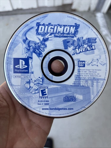 Digimon Rumble Arena Sony PlayStation 1 PS1 Video Game *Disc Only*