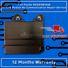 Fiat Panda 00051951646 Airbag ECU No Communication Postal Repair Service