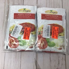 Mrs Wages Pasta Sauce Canning Mix Homemade Pasta Sauce 5 oz Packet Pack of 6