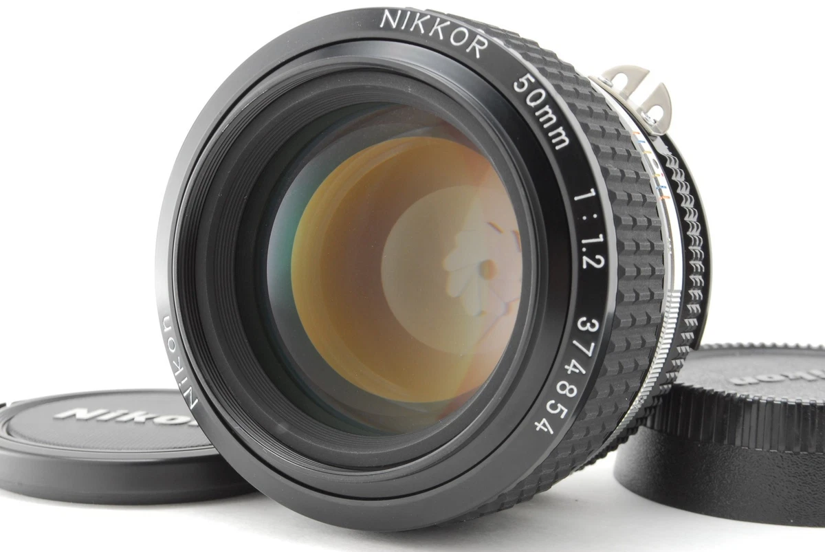 【極上品】NIKKOR 50mm f/1.2 AIS Ai-s MF Fマウント Amazon.com : Nikon AI-S FX NIKKOR 50mm f/1.2 Fixed Zoom Manual