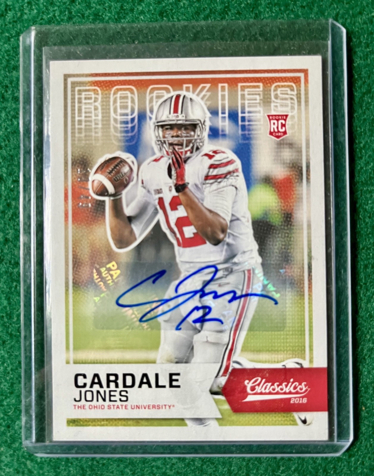 Cardale Jones Panini Donruss #355 Base
