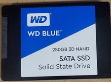 Western Digital Blue 3D NAND 250GB 2.5" SATA III Internal SSD - WDS250G2B0A