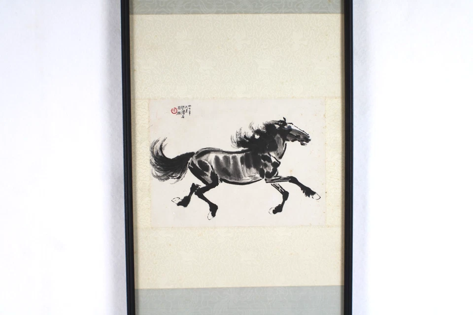 Caballo galopante EN EL ESTILO DE XU BEIHONG (1895-1953) China, 20ª tinta sobre papel Foto 3 de 4