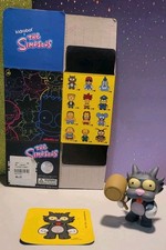 RARE 2008 KidRobot The Simpsons Series1 Scratchy The Cat W/Original Box+Sticker