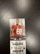 AUBURN Tigers Alabama Crimson Tide Ticket Stub 2016 Iron Bowl