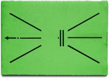 Golf Training Mat for Swing Detection Batting, Golf Swing Tracker Mat