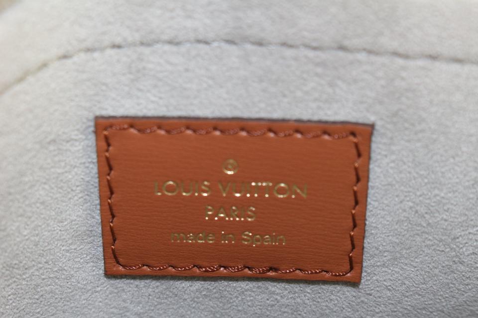 Louis Vuitton Silver Metallic Monogram Neverfull Pochette MM or GM 