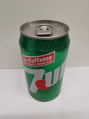 7 up Seven Up Limonade Dose USA leer 1989 Vintage 354 ml - 25