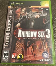 Rainbow Six 3 Squad-Based Counter Terror Xbox Complete CIB Tested Video Game