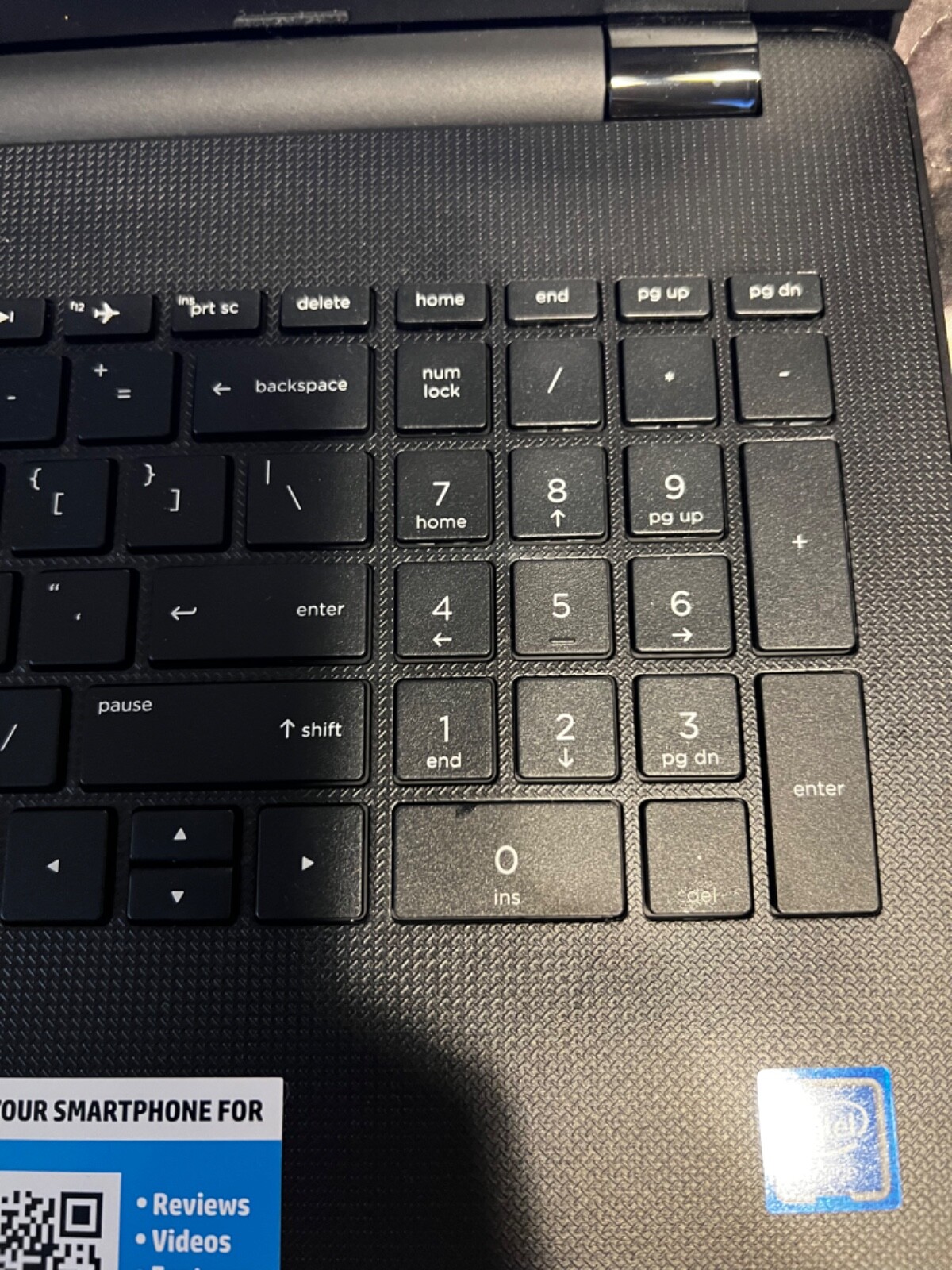 HP 15BS2XX Laptop Notebook 500GB 15.6 Inch HD Display Black Notebook