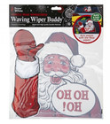 Christmas Waving Santa Rear Windscreen Wiper Buddy Car Sticker