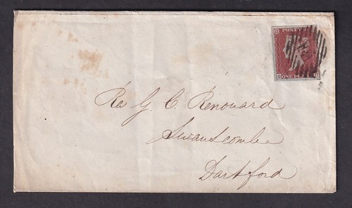 GB QV Imperforate Penny Reds Covers + Part +Plated + Postmarks PRICED as SINGLES - Picture 34 of 59
