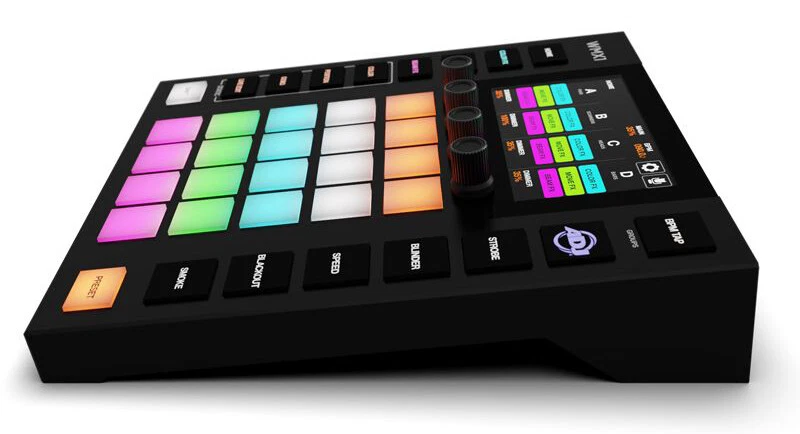 American DJ WMX1 MK2 Wolfmix Powered Standalone DMX LED Lighting Controller ADJ - Image 4 of 4