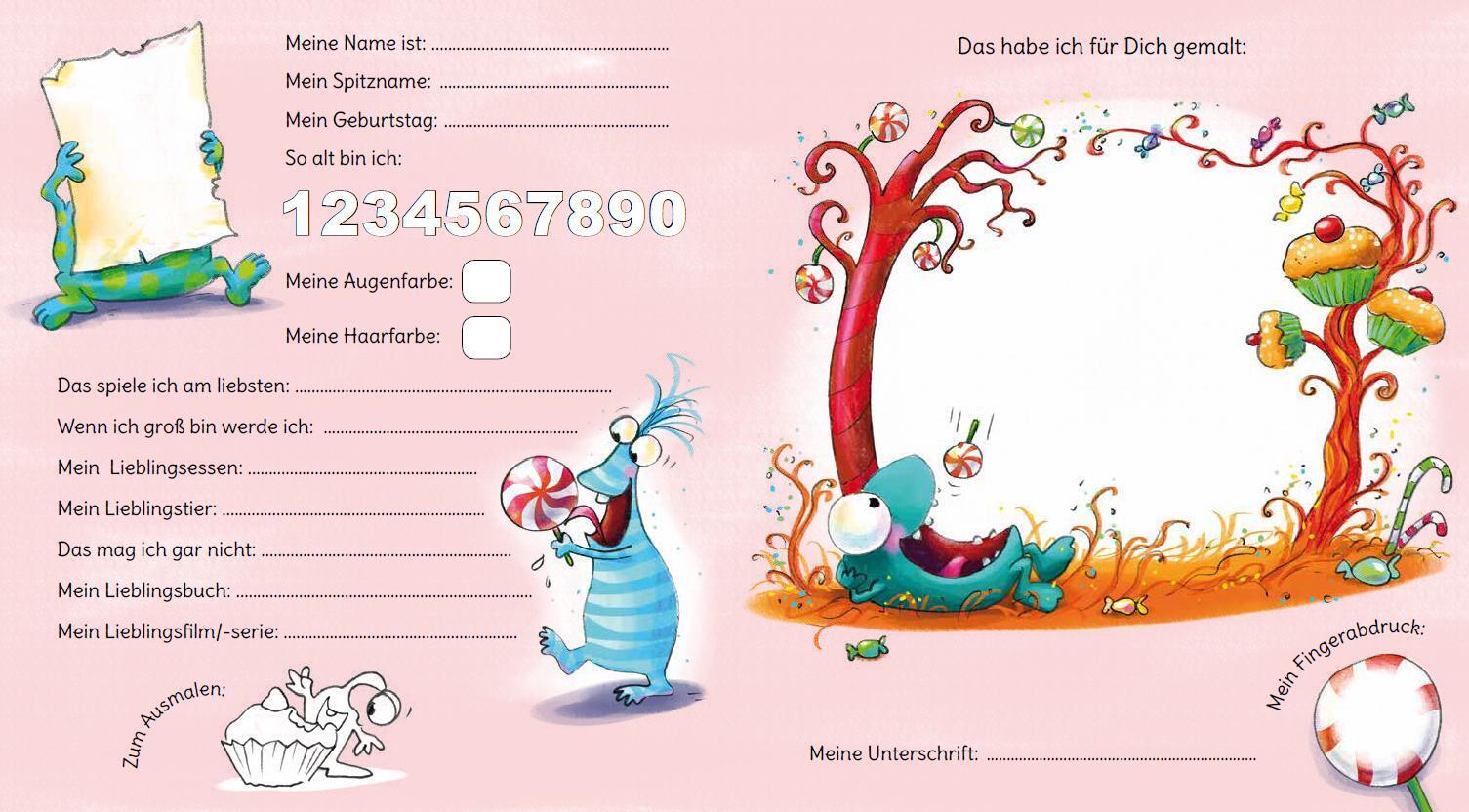 Thumbnail - Meine Kindergarten-freunde | Sabine Legien | Monster | Buch | 64 S. |