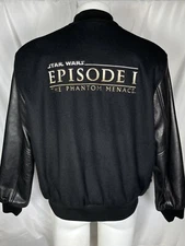 Star Wars Episode I - The Phantom Menace Lucasfilm Crew Jacket Men's LARGE